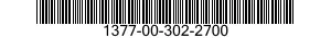 1377-00-302-2700 CORD ASSEMBLY,DETONATING 1377003022700 003022700