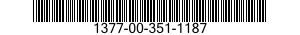 1377-00-351-1187  1377003511187 003511187