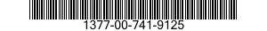 1377-00-741-9125  1377007419125 007419125