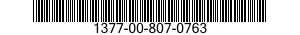 1377-00-807-0763  1377008070763 008070763