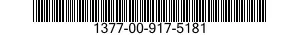 1377-00-917-5181  1377009175181 009175181
