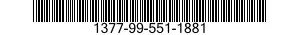1377-99-551-1881 CARTRIDGE,IMPULSE 1377995511881 995511881
