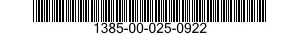 1385-00-025-0922  1385000250922 000250922