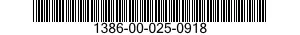 1386-00-025-0918  1386000250918 000250918