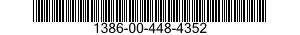 1386-00-448-4352 BLOCK,ORDNANCE DISP 1386004484352 004484352