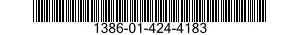 1386-01-424-4183 MASK,DIVER'S 1386014244183 014244183