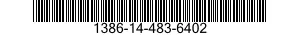 1386-14-483-6402 VALVE,DIVING APPARATUS,RUBBER FLAPPER 1386144836402 144836402