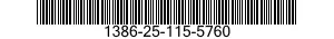 1386-25-115-5760 PLIERS,DIAGONAL CUTTING 1386251155760 251155760