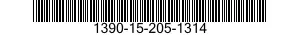 1390-15-205-1314 CONGEGNO AD OROLOGE 1390152051314 152051314