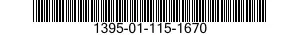 1395-01-115-1670 PACKAGE,BLASTING CAP 1395011151670 011151670