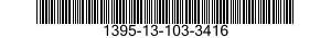 1395-13-103-3416 CASE,CARTRIDGE 1395131033416 131033416