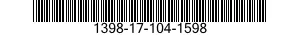 1398-17-104-1598 BOM SLIDINGADAPTER 1398171041598 171041598