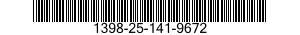 1398-25-141-9672 BRACKET,MOUNTING 1398251419672 251419672