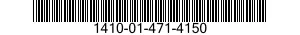 1410-01-471-4150 GUIDED MISSILE,SUBSURFACE ATTACK,WARSHOT 1410014714150 014714150