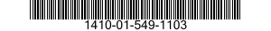 1410-01-549-1103 GUIDED MISSILE,SUBSURFACE ATTACK 1410015491103 015491103