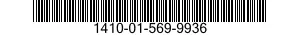 1410-01-569-9936 GUIDED MISSILE,SUBSURFACE ATTACK 1410015699936 015699936