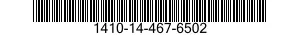 1410-14-467-6502 DUMMY GUIDED MISSILE,INTERCEPT-AERIAL 1410144676502 144676502