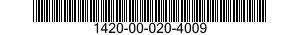 1420-00-020-4009 RATE SENSOR ASSEMBLY 1420000204009 000204009