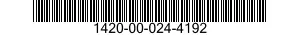 1420-00-024-4192  1420000244192 000244192