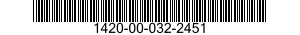 1420-00-032-2451  1420000322451 000322451