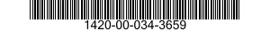 1420-00-034-3659 PLATE SUBASSEMBLY,S 1420000343659 000343659