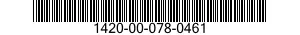 1420-00-078-0461  1420000780461 000780461
