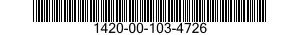 1420-00-103-4726  1420001034726 001034726