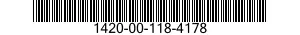 1420-00-118-4178  1420001184178 001184178