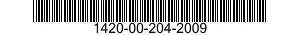 1420-00-204-2009  1420002042009 002042009