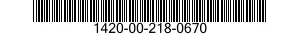 1420-00-218-0670  1420002180670 002180670