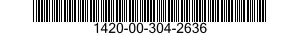 1420-00-304-2636  1420003042636 003042636