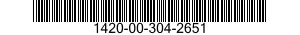1420-00-304-2651  1420003042651 003042651