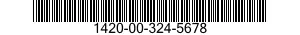 1420-00-324-5678  1420003245678 003245678