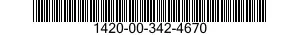1420-00-342-4670  1420003424670 003424670