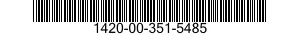 1420-00-351-5485 SUPPORT,STRUCTURAL COMPONENT,GUIDED MISSILE 1420003515485 003515485