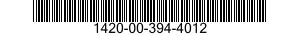 1420-00-394-4012  1420003944012 003944012