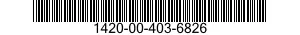 1420-00-403-6826  1420004036826 004036826