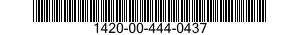 1420-00-444-0437 NUT,PLAIN,CLINCH 1420004440437 004440437