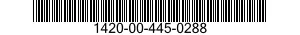 1420-00-445-0288  1420004450288 004450288