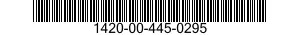 1420-00-445-0295  1420004450295 004450295