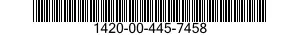1420-00-445-7458  1420004457458 004457458