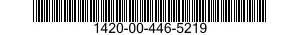 1420-00-446-5219 INSERT,RETAINING 1420004465219 004465219
