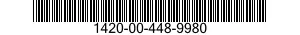 1420-00-448-9980 SUPPORT,STRUCTURAL COMPONENT,GUIDED MISSILE 1420004489980 004489980