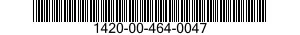 1420-00-464-0047  1420004640047 004640047