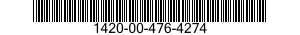1420-00-476-4274  1420004764274 004764274