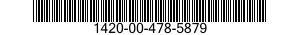 1420-00-478-5879 GUIDANCE SECTION,GUIDED MISSILE 1420004785879 004785879