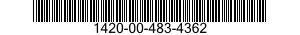 1420-00-483-4362  1420004834362 004834362