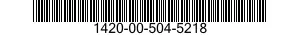 1420-00-504-5218  1420005045218 005045218