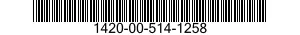 1420-00-514-1258  1420005141258 005141258