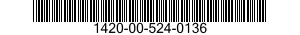 1420-00-524-0136  1420005240136 005240136